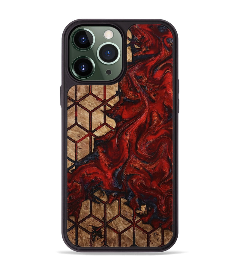 iPhone 13 Pro Max Wood Phone Case - Halle (Pattern, 813074)