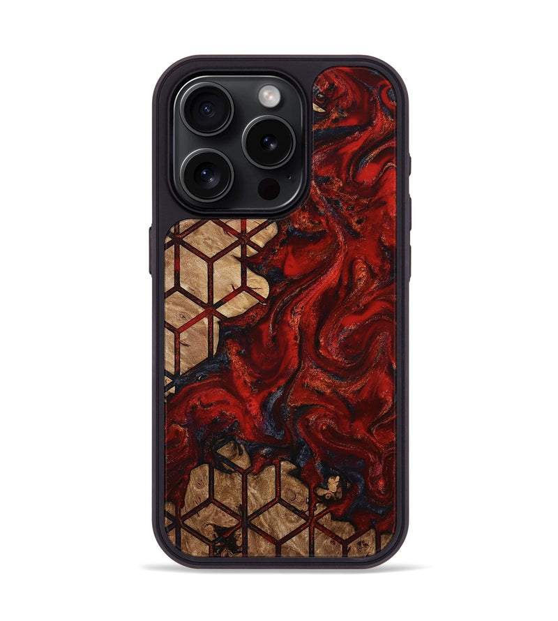 iPhone 15 Pro Wood Phone Case - Halle (Pattern, 813074)