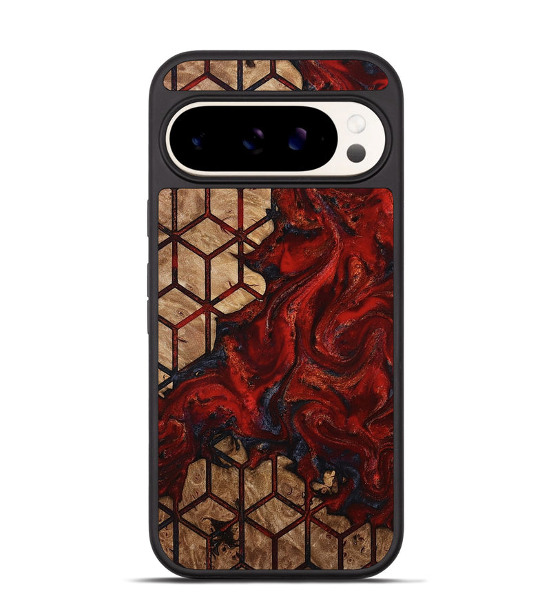 Pixel 9 Wood Phone Case - Halle (Pattern, 813074)