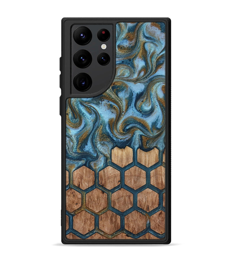 Galaxy S22 Ultra Wood Phone Case - Ayra (Pattern, 813079)