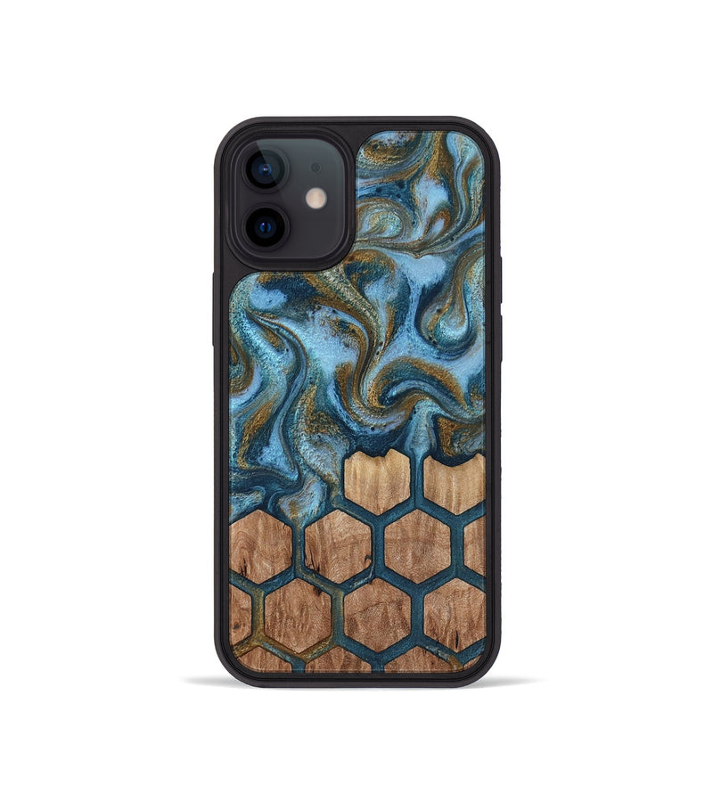 iPhone 12 mini Wood Phone Case - Ayra (Pattern, 813079)