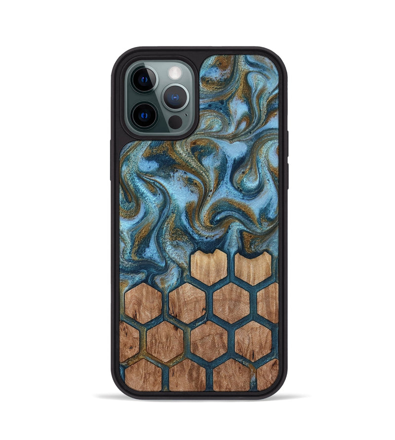 iPhone 12 Pro Wood Phone Case - Ayra (Pattern, 813079)