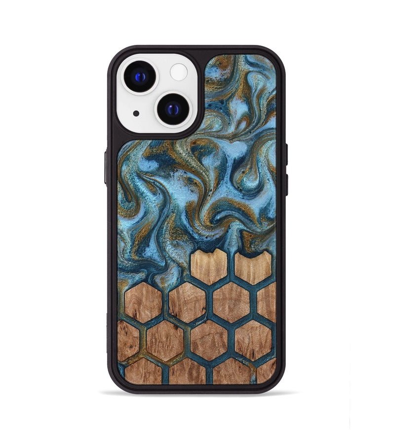 iPhone 13 Wood Phone Case - Ayra (Pattern, 813079)