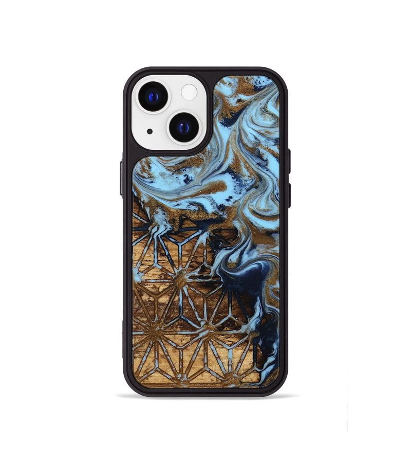 iPhone 13 mini Wood Phone Case - Erica (Pattern, 813081)