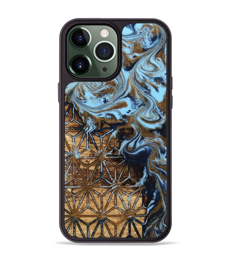 iPhone 13 Pro Max Wood Phone Case - Erica (Pattern, 813081)