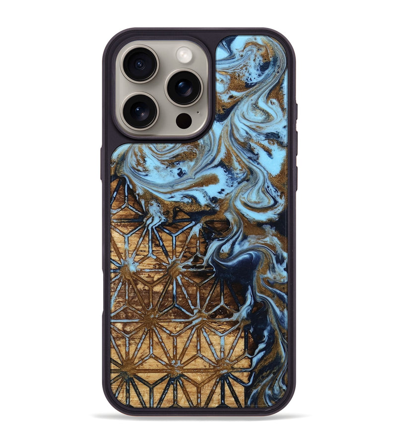 iPhone 16 Pro Max Wood Phone Case - Erica (Pattern, 813081)