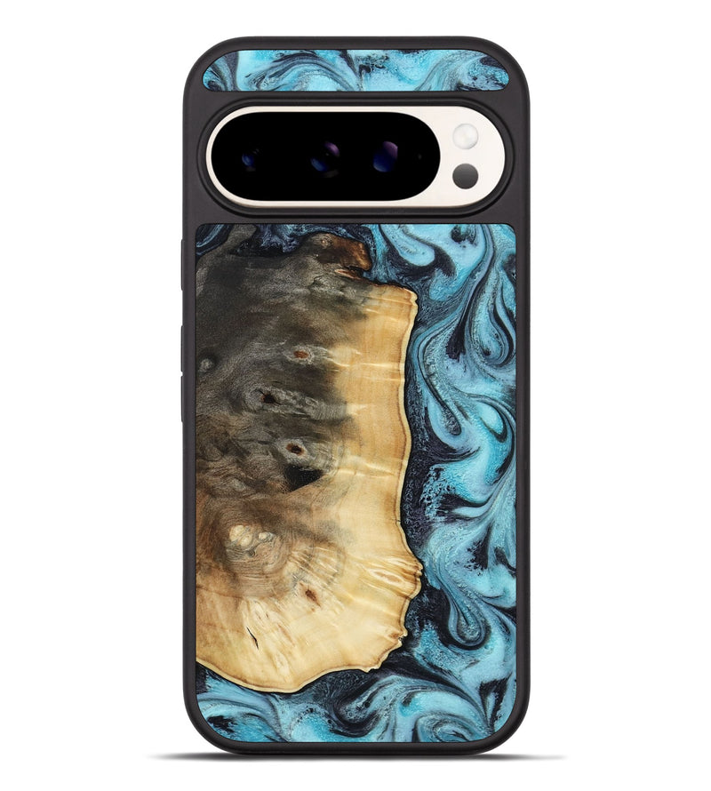Pixel 9 Pro XL Wood Phone Case - Orin (Blue, 813083)
