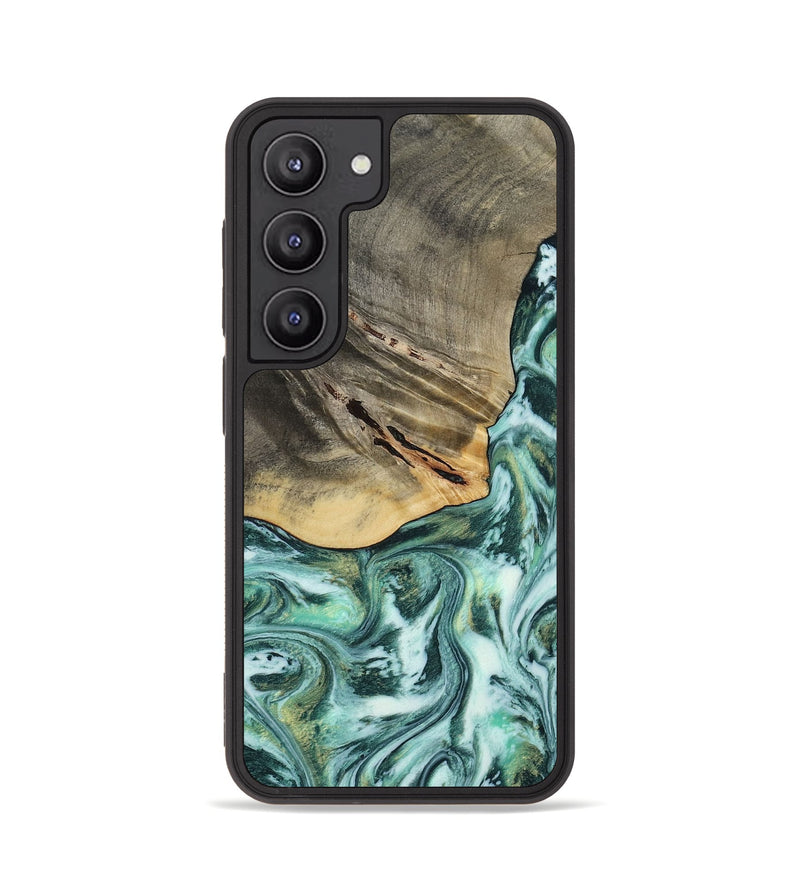 Galaxy S23 Wood Phone Case - Wheeler (Green, 813088)