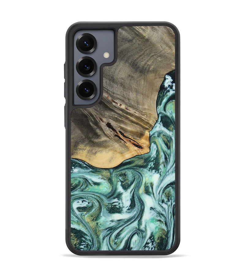 Galaxy S25 Plus Wood Phone Case - Wheeler (Green, 813088)