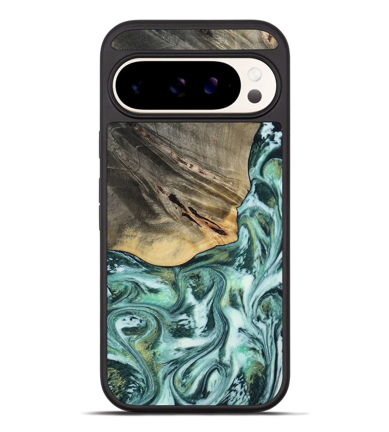 Pixel 10 Pro XL Wood Phone Case - Wheeler (Green, 813088)