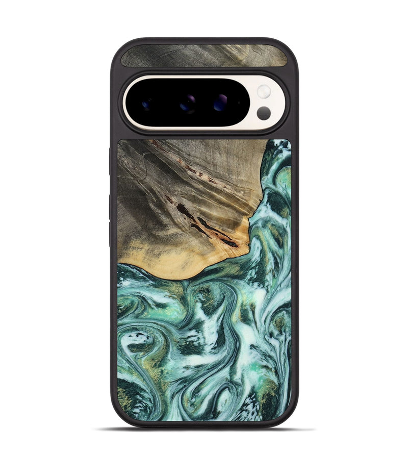 Pixel 9 Wood Phone Case - Wheeler (Green, 813088)