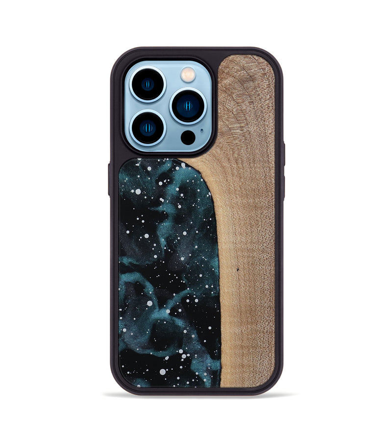 iPhone 14 Pro Wood Phone Case - Flor (Cosmos, 813101)