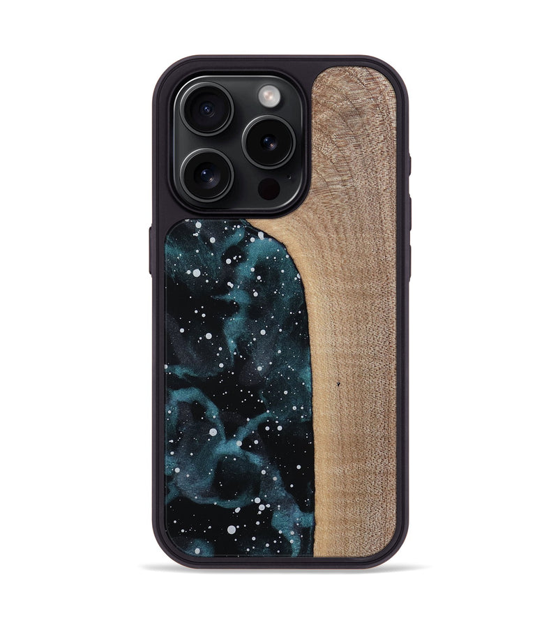 iPhone 15 Pro Wood Phone Case - Flor (Cosmos, 813101)