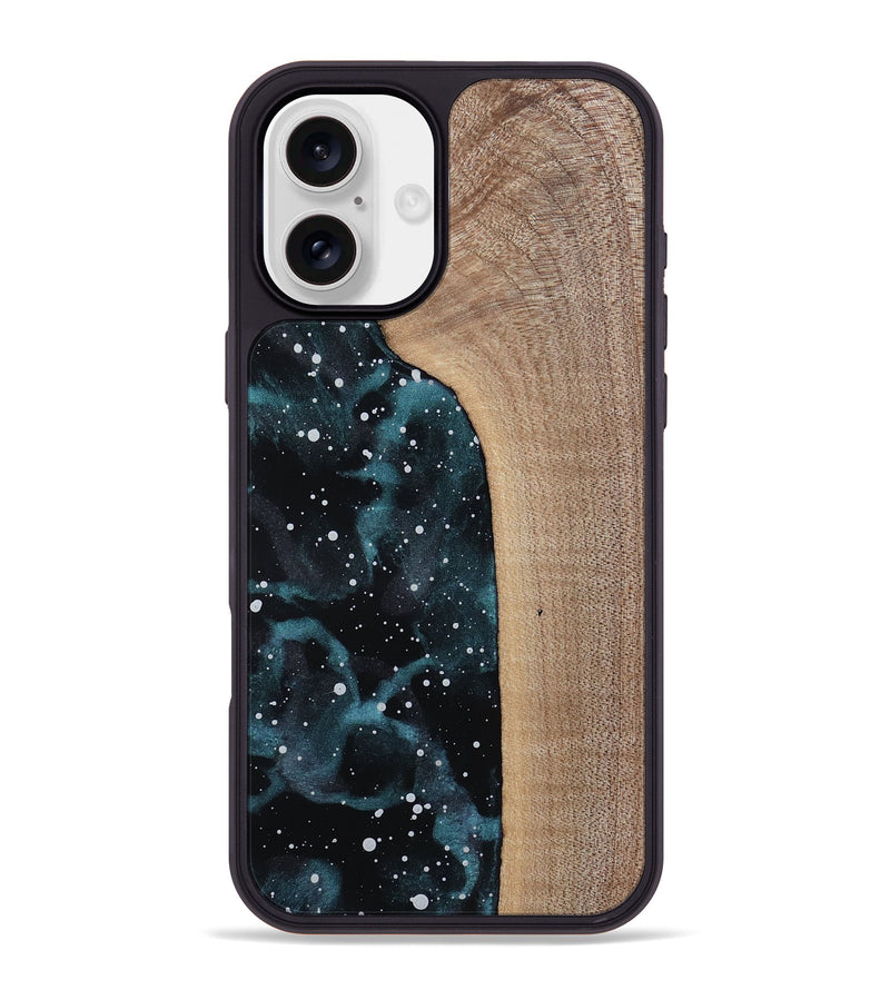 iPhone 16 Plus Wood Phone Case - Flor (Cosmos, 813101)