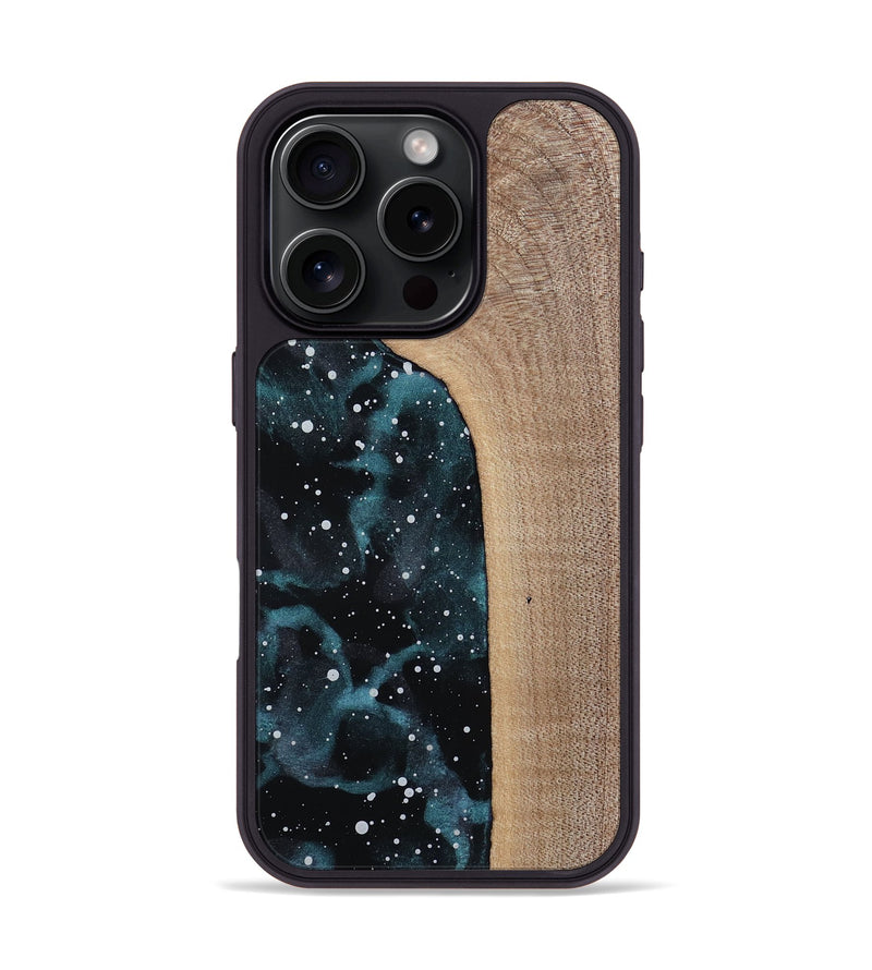 iPhone 16 Pro Wood Phone Case - Flor (Cosmos, 813101)