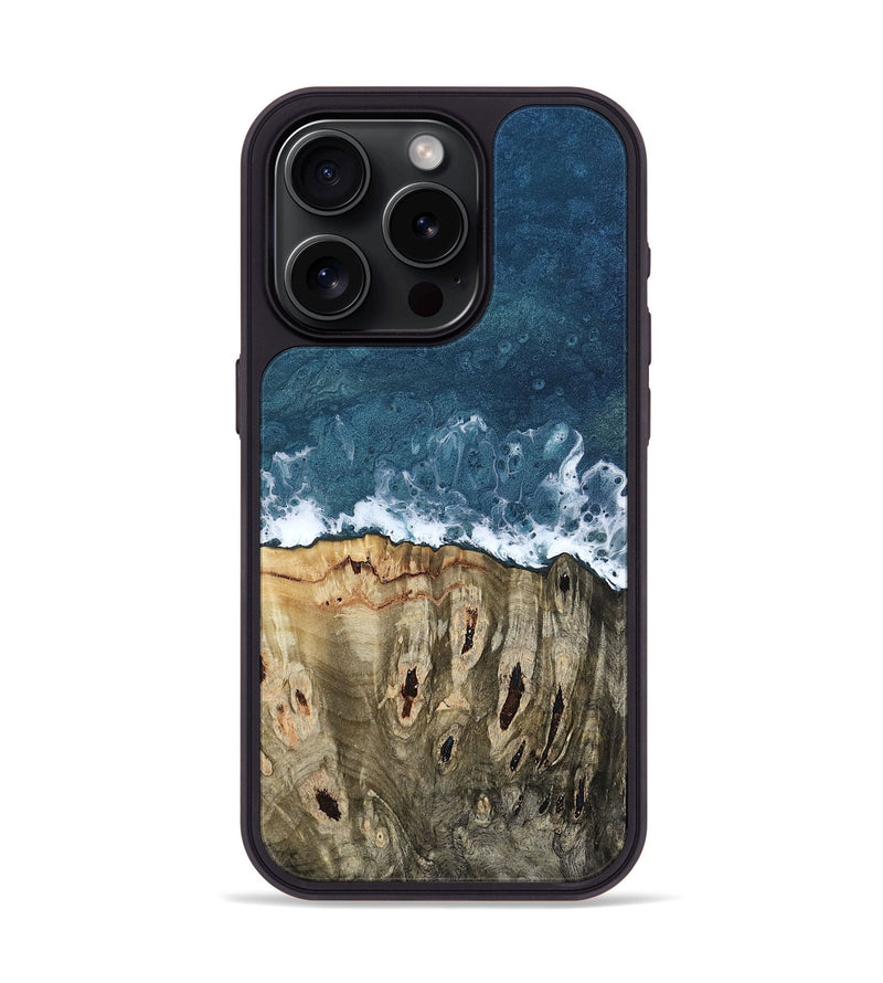 iPhone 15 Pro Wood Phone Case - Elvin (Coastal, 813109)