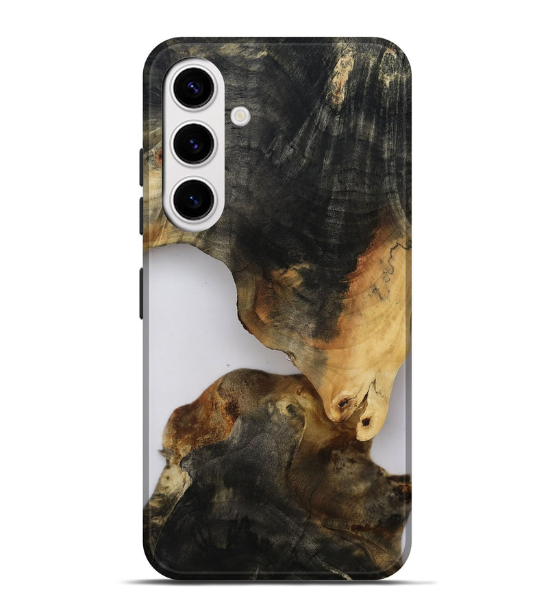 Galaxy S25 Plus Wood Live Edge Phone Case - Patrica (Clear, 813114)