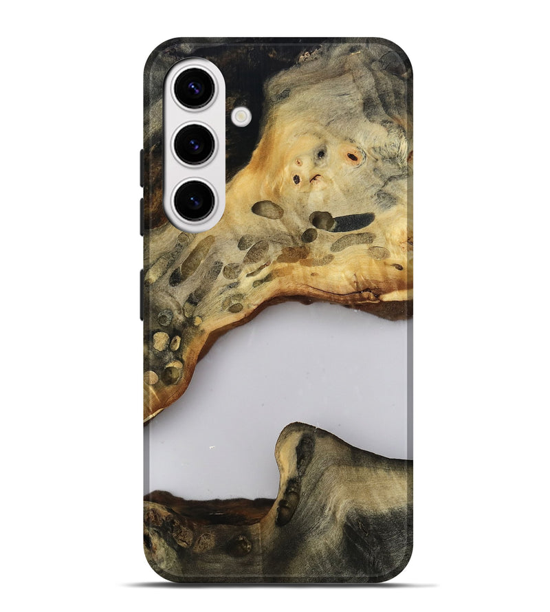 Galaxy S25 Plus Wood Live Edge Phone Case - Jacklyn (Clear, 813125)