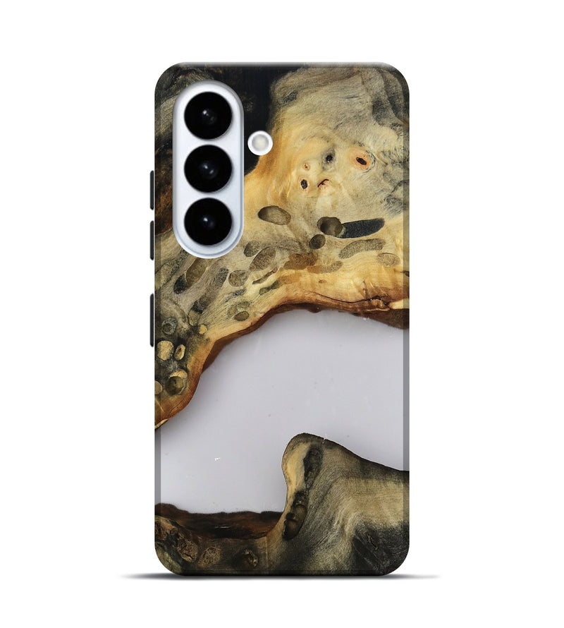 Galaxy S26 Wood Live Edge Phone Case - Jacklyn (Clear, 813125)