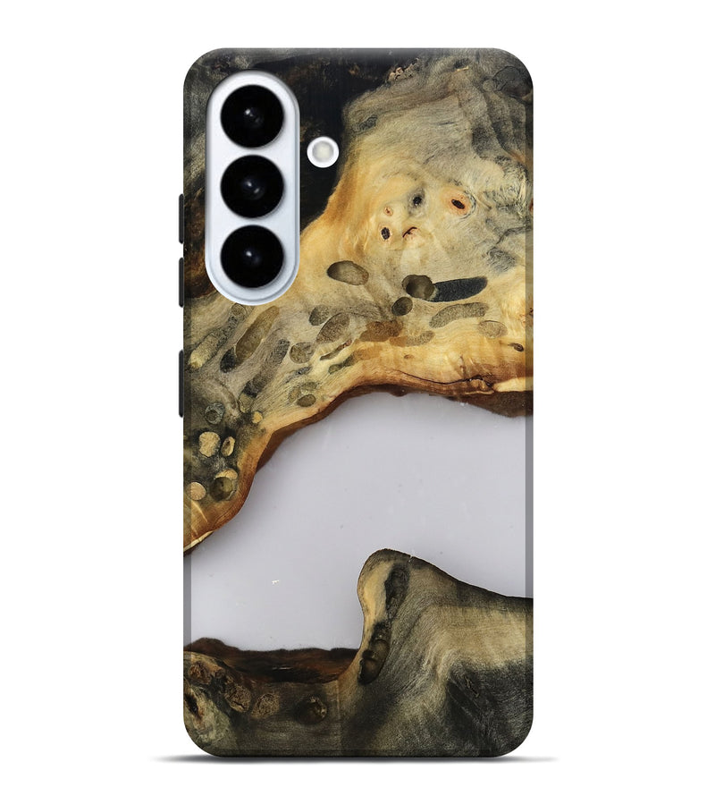 Galaxy S26 Plus Wood Live Edge Phone Case - Jacklyn (Clear, 813125)