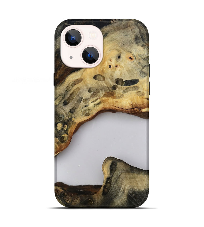 iPhone 13 Wood Live Edge Phone Case - Jacklyn (Clear, 813125)