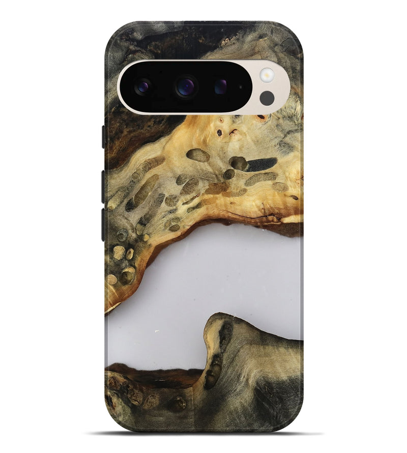 Pixel 9 Pro XL Wood Live Edge Phone Case - Jacklyn (Clear, 813125)