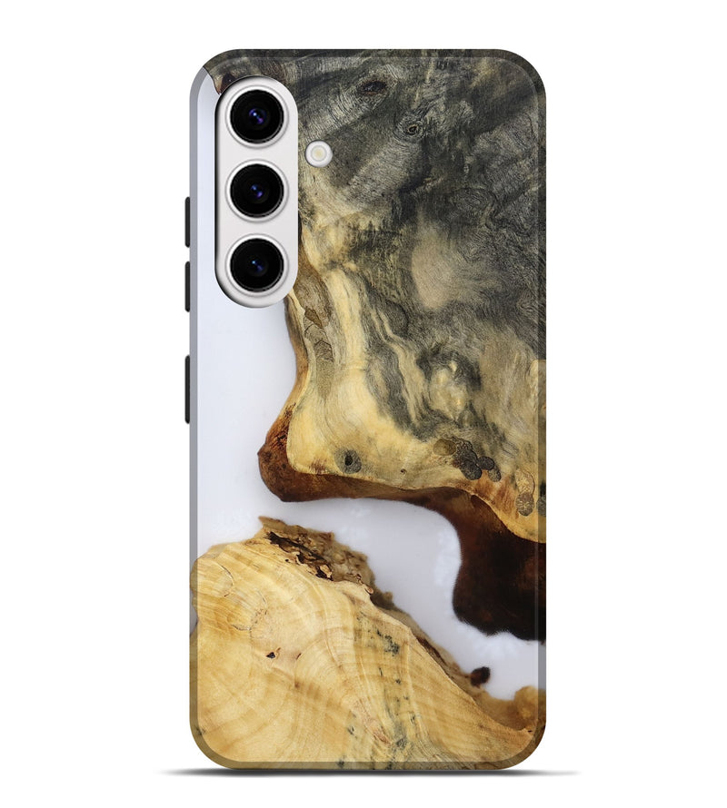 Galaxy S25 Plus Wood Live Edge Phone Case - Sherri (Clear, 813126)
