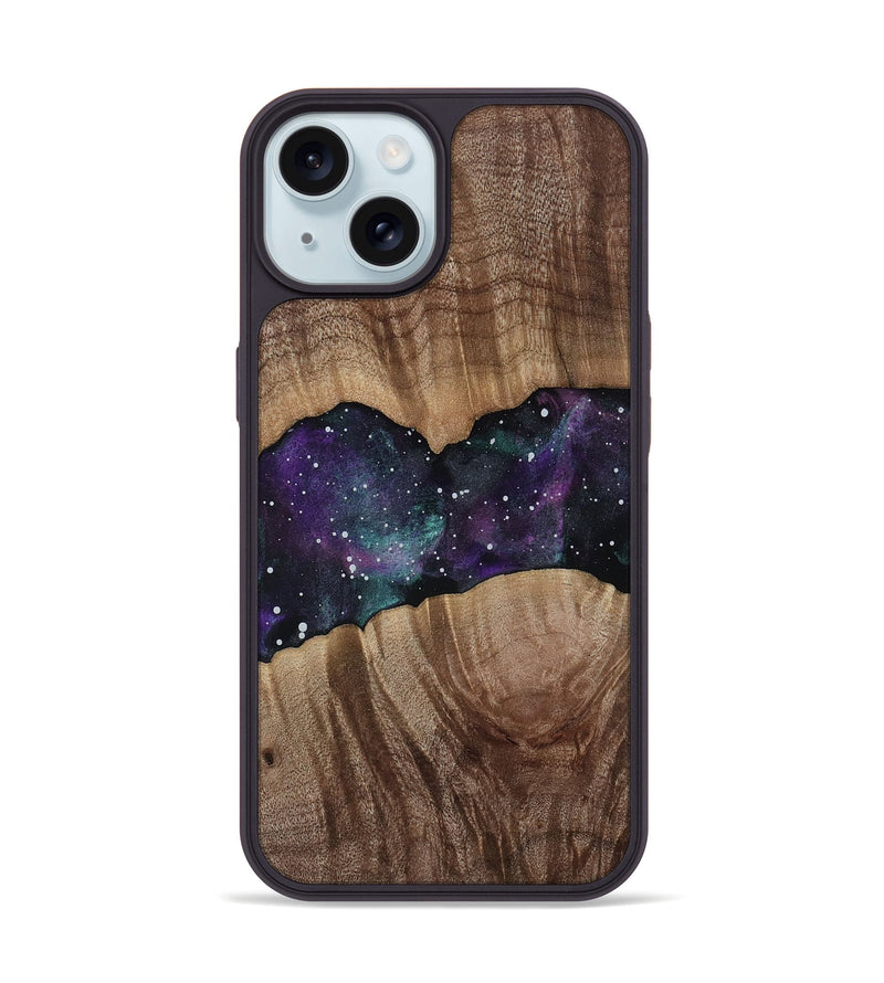 iPhone 15 Wood Phone Case - Darnell (Cosmos, 813151)