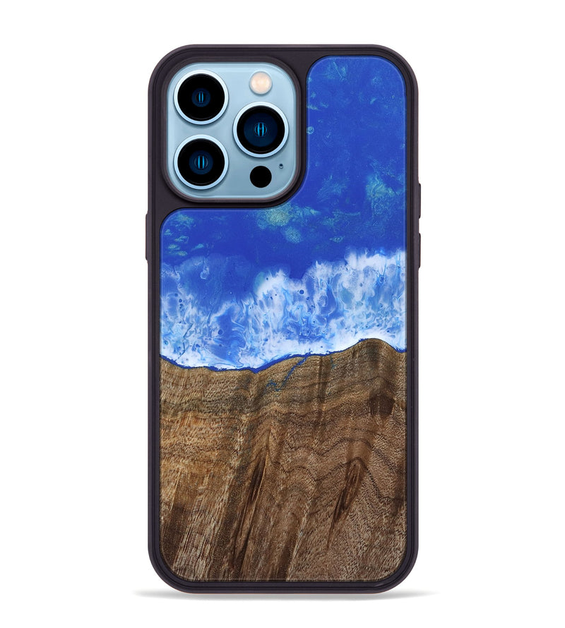 iPhone 14 Pro Max Wood Phone Case - Audra (Coastal, 813162)