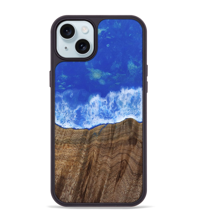 iPhone 15 Plus Wood Phone Case - Audra (Coastal, 813162)