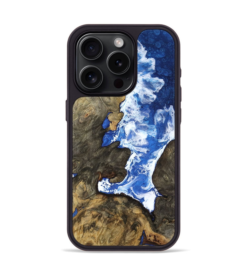iPhone 15 Pro Wood Phone Case - Tiffani (Coastal, 813166)