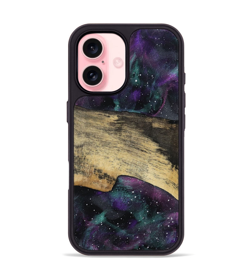 iPhone 16 Wood Phone Case - Giselle (Cosmos, 813196)