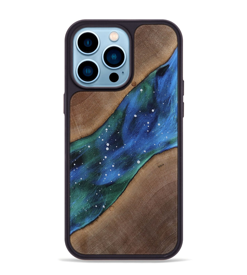 iPhone 14 Pro Max Wood Phone Case - Melody (Cosmos, 813211)
