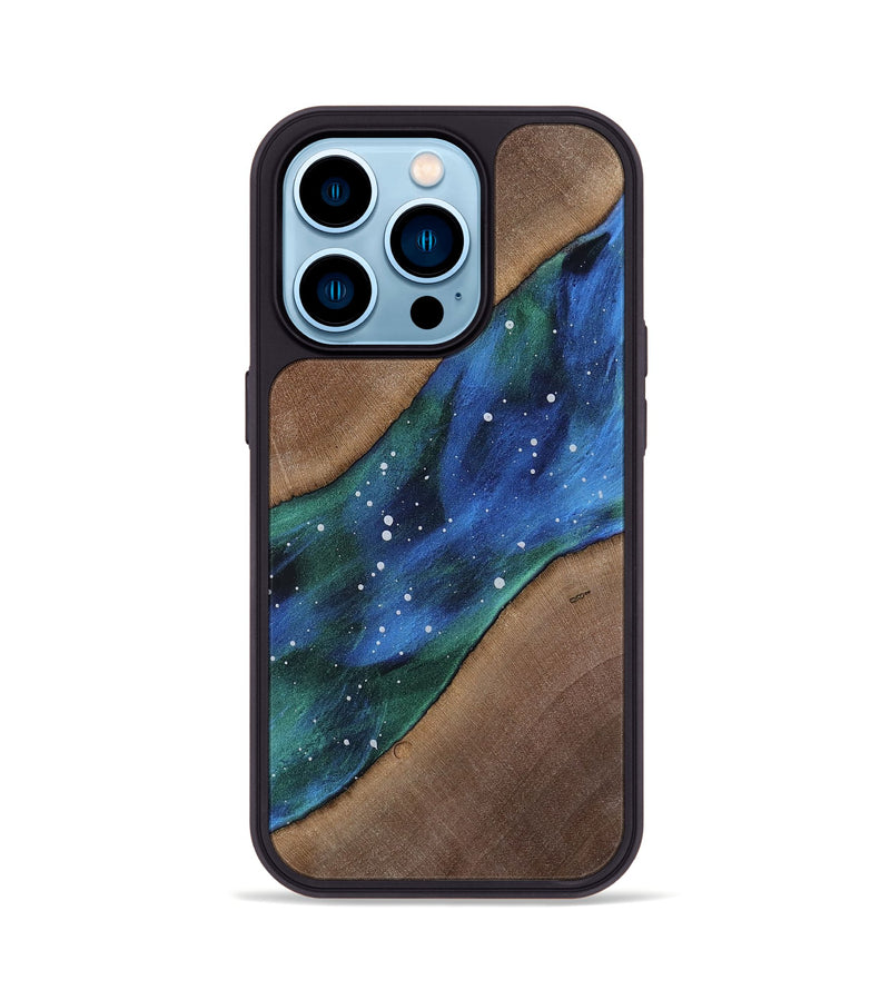 iPhone 14 Pro Wood Phone Case - Melody (Cosmos, 813211)