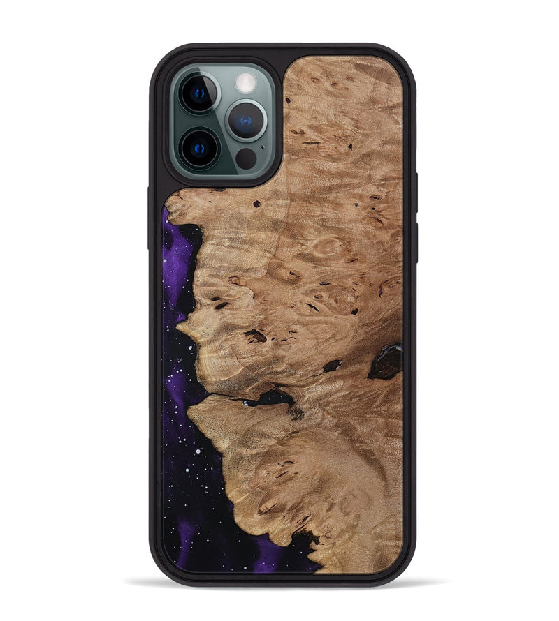 iPhone 12 Pro Max Wood Phone Case - Chandra (Cosmos, 813214)