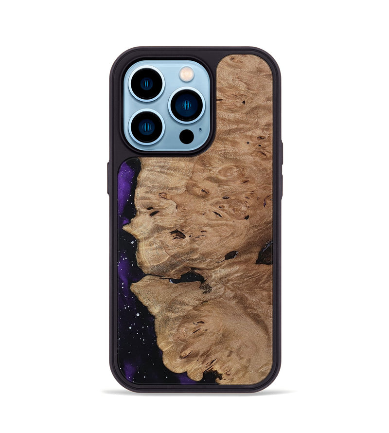 iPhone 14 Pro Wood Phone Case - Chandra (Cosmos, 813214)