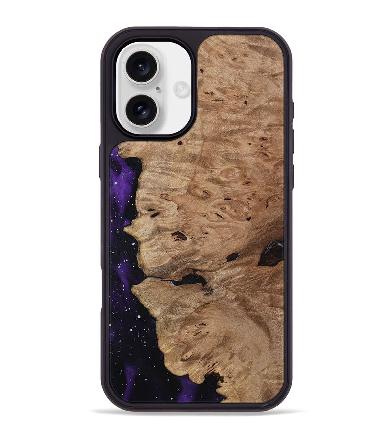 iPhone 16 Plus Wood Phone Case - Chandra (Cosmos, 813214)