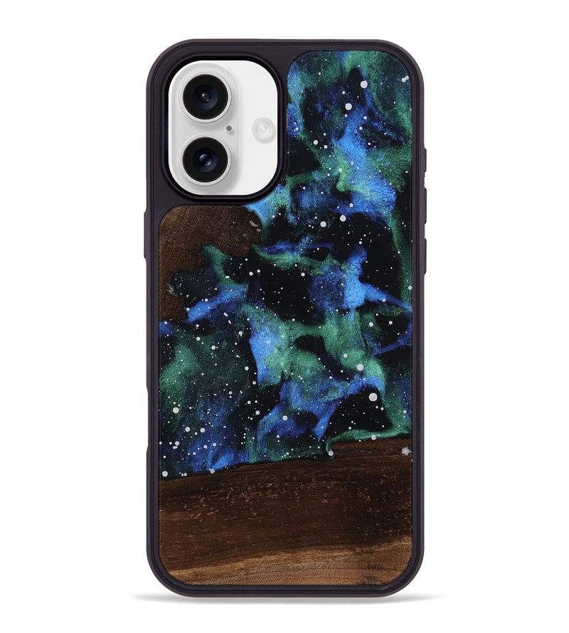 iPhone 16 Plus Wood Phone Case - Teo (Cosmos, 813217)