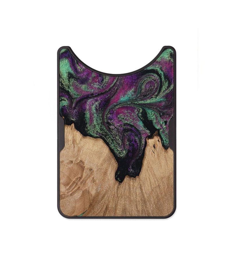 Alloy Wood Wallet - Kiley (Green, 813221)