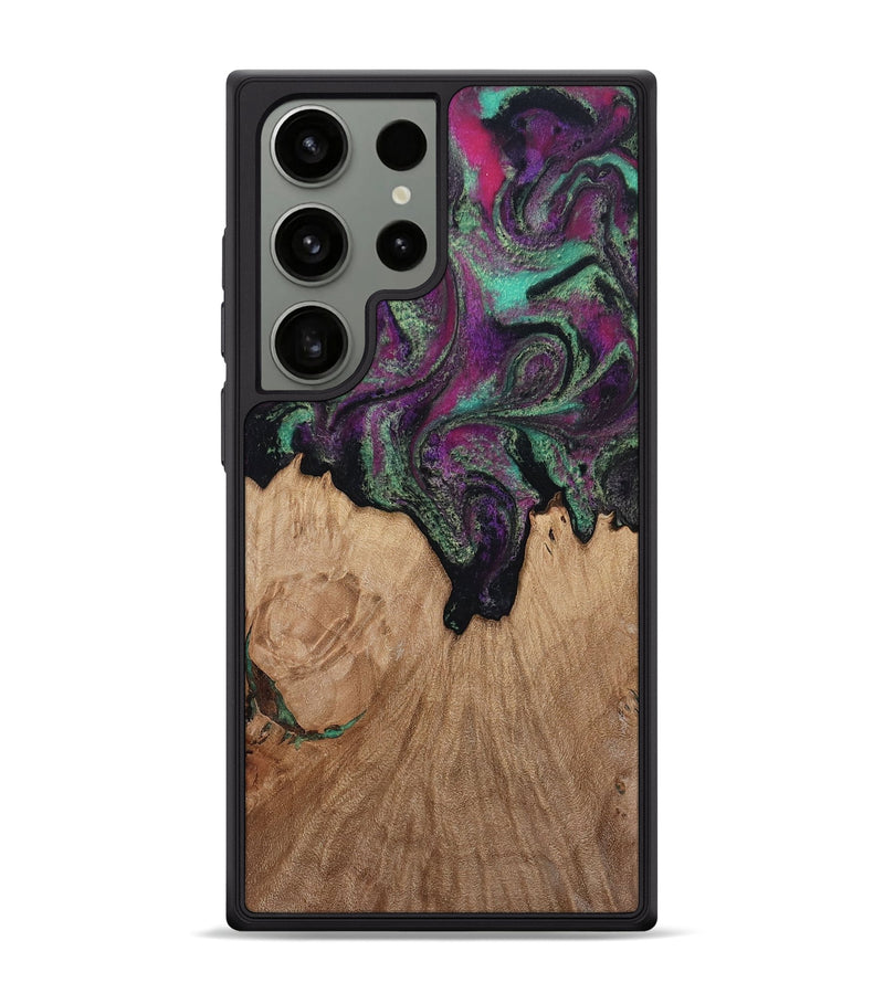 Galaxy S24 Ultra Wood Phone Case - Kiley (Green, 813221)