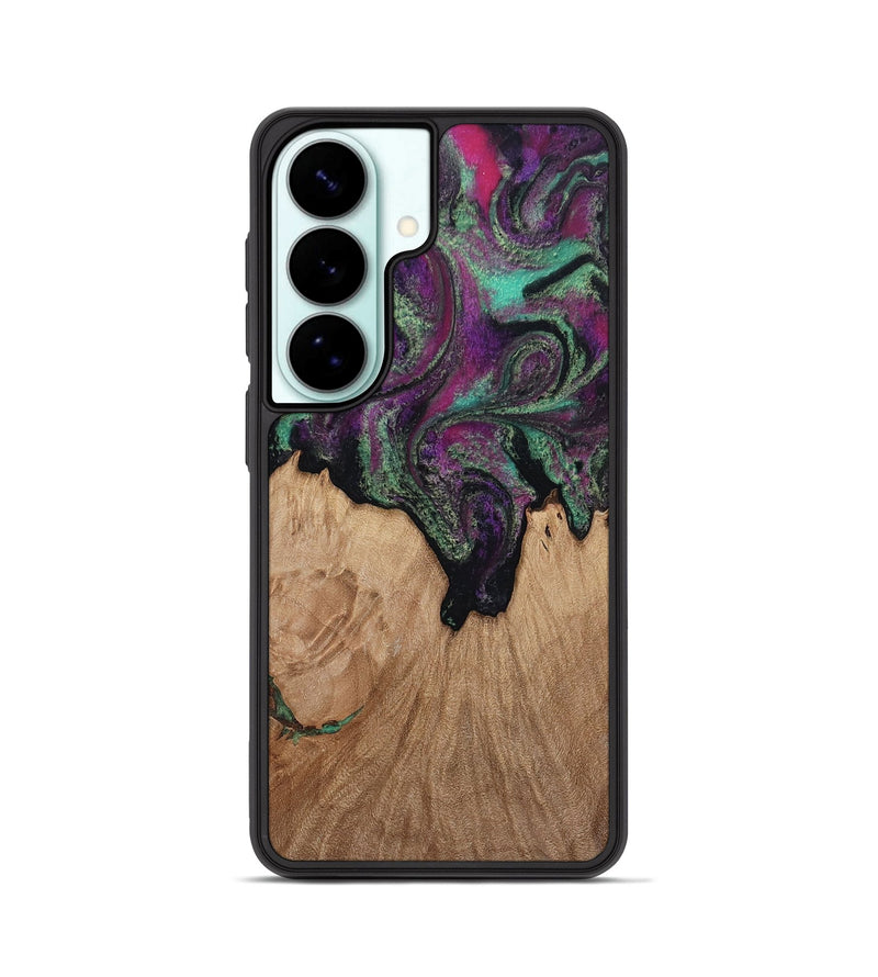 Galaxy S26 Wood Phone Case - Kiley (Green, 813221)