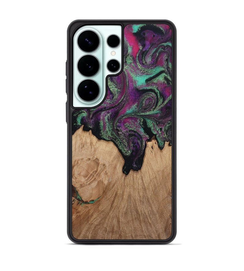 Galaxy S26 Ultra Wood Phone Case - Kiley (Green, 813221)