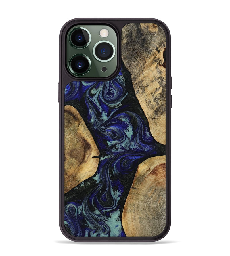 iPhone 13 Pro Max Wood Phone Case - Sam (Green, 813227)