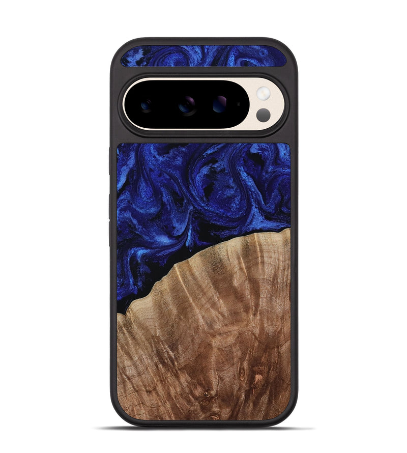 Pixel 10 Pro Wood Phone Case - Atreus (Blue, 813241)