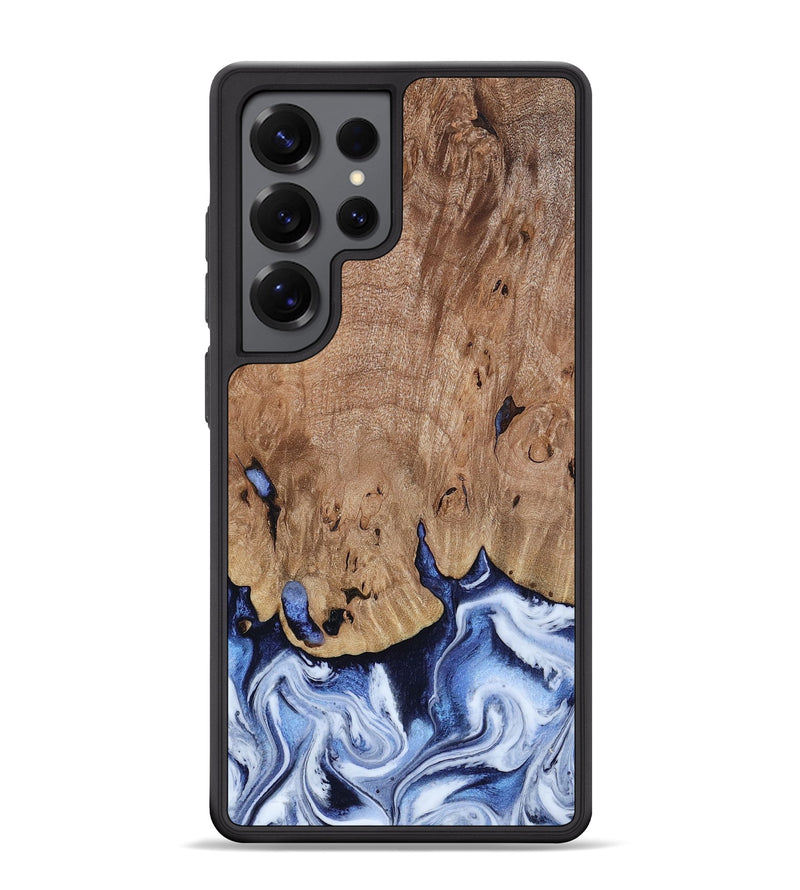 Galaxy S25 Ultra Wood Phone Case - Price (Blue, 813242)