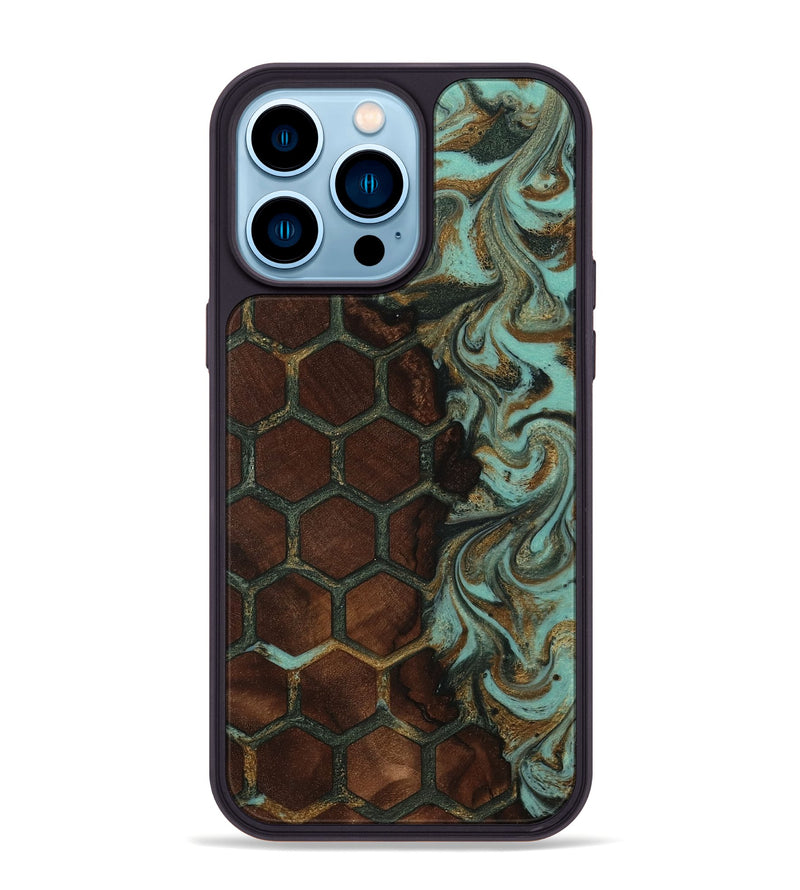 iPhone 14 Pro Max Wood Phone Case - Sally (Pattern, 813260)