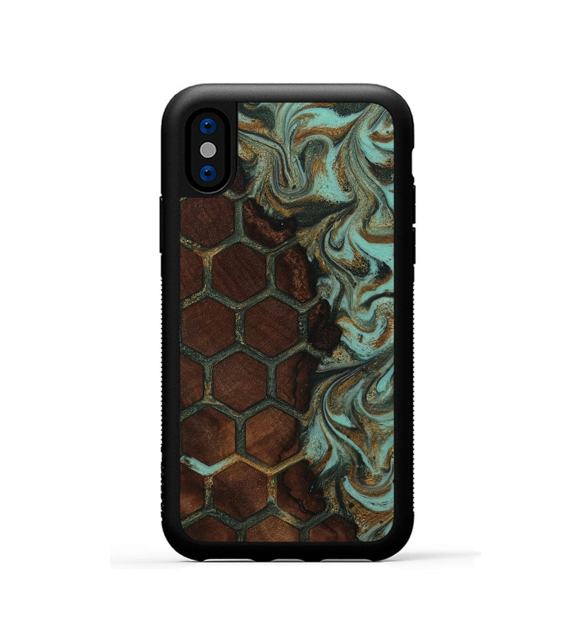 iPhone Xs Wood Phone Case - Sally (Pattern, 813260)