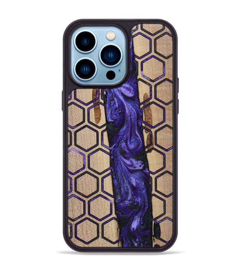 iPhone 14 Pro Max Wood Phone Case - Jerilyn (Pattern, 813287)