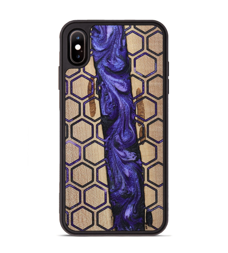 iPhone Xs Max Wood Phone Case - Jerilyn (Pattern, 813287)