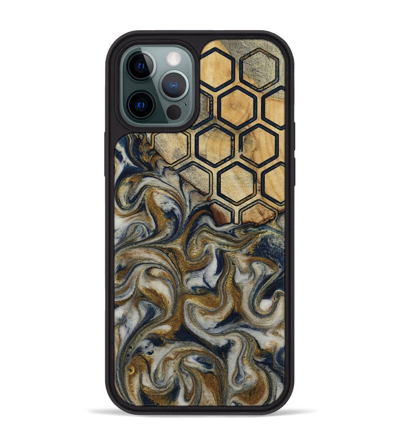 iPhone 12 Pro Max Wood Phone Case - Marnie (Pattern, 813294)